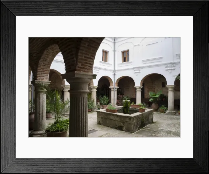 Framed Print : El Palancar Convent, Pedroso de Acim, Caceres, Extremadura, Spain, Europe Framed Print : El Palancar Convent, Pedroso de Acim, Caceres, Extremadura, Spain, Europe
