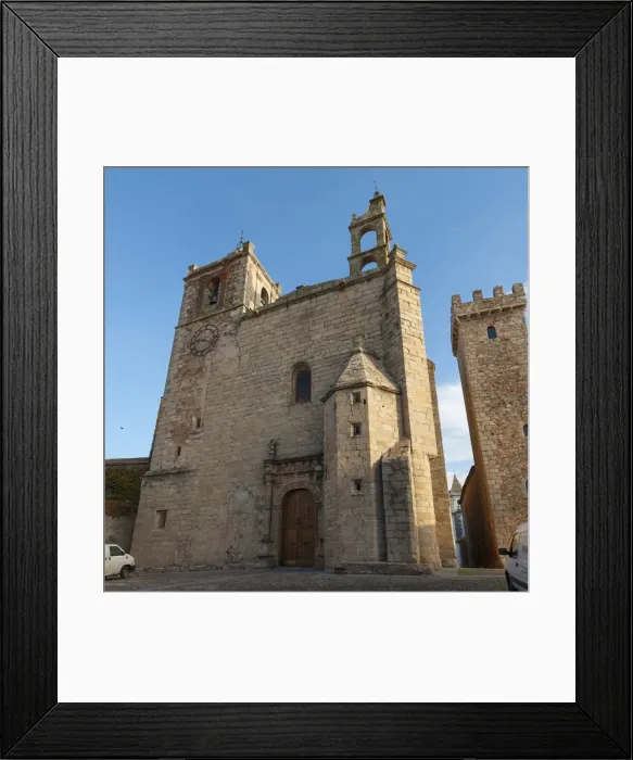 Framed Print : Iglesia de San Mateo, Caceres, UNESCO World Heritage Site, Extremadura, Spain, Europe Framed Print : Iglesia de San Mateo, Caceres, UNESCO World Heritage Site, Extremadura, Spain, Europe