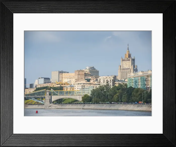 Framed Print : Moscow seen from a river cruise along the Moskva River (Moscow River), Moscow, Russia, Europe Framed Print : Moscow seen from a river cruise along the Moskva River (Moscow River), Moscow, Russia, Europe