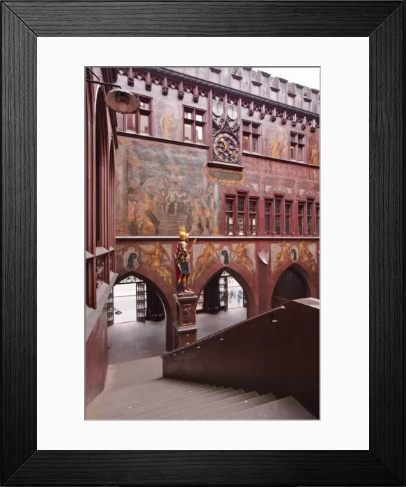 Framed Print : The Rathaus (Town Hall) that dominates the Marktplatz in Basel, Switzerland, Europe Framed Print : The Rathaus (Town Hall) that dominates the Marktplatz in Basel, Switzerland, Europe