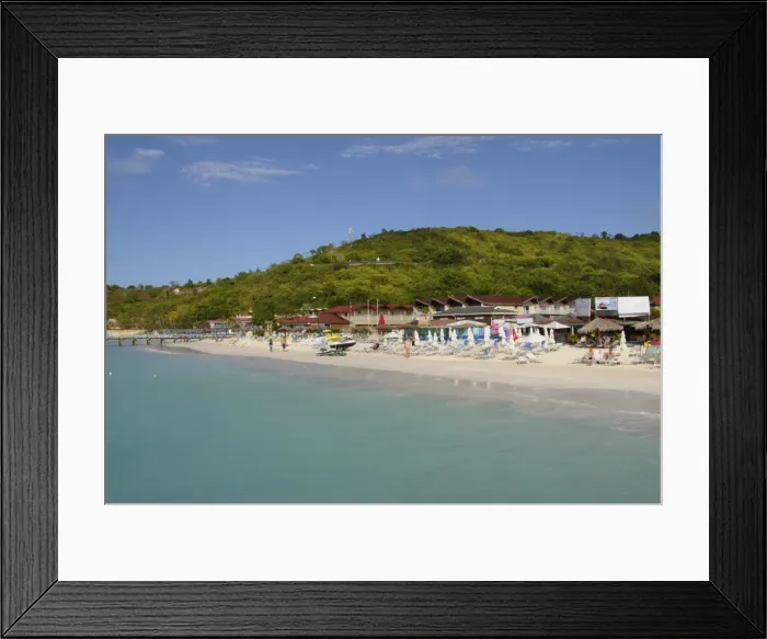 Framed Print : Halcyon Hotel, Dickensons Bay, Antigua, Leeward Islands, West Indies, Caribbean, Central America Framed Print : Halcyon Hotel, Dickensons Bay, Antigua, Leeward Islands, West Indies, Caribbean, Central America