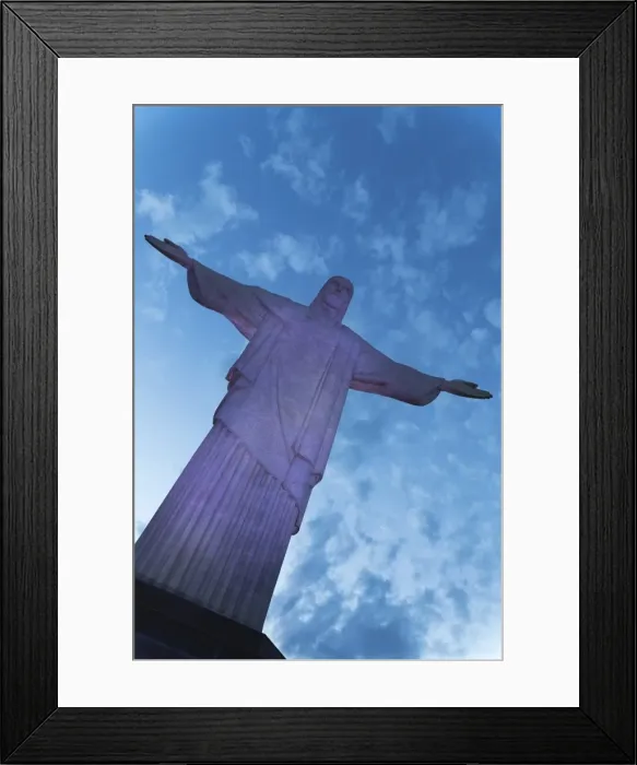 Framed Print : Statue of Christ the Redeemer, Corcovado, Rio de Janeiro, Brazil, South America Framed Print : Statue of Christ the Redeemer, Corcovado, Rio de Janeiro, Brazil, South America