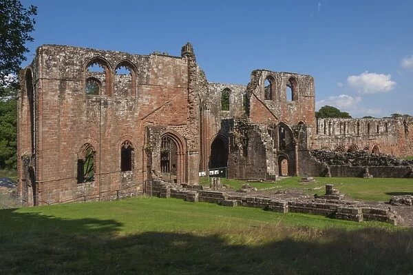 The 12th century St. Mary of Furness Cistercian Abbey, Cumbria, England, United Kingdom, Europe