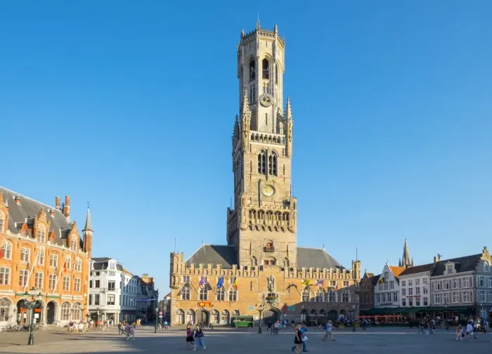 Framed Print : The 13th century Belfort van Brugge belfry tower on the Markt square, UNESCO World Heritage Site Framed Print : The 13th century Belfort van Brugge belfry tower on the Markt square, UNESCO World Heritage Site