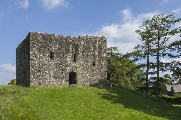 The 13th century Lydford Castle, built as a prison, Devon, England, United Kingdom, Europe