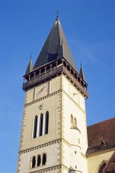 15th century Gothic tower of church of St