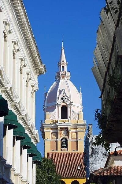 The 16th century Cathedral, Old Town, UNESCO World Heritage Site, Cartagena