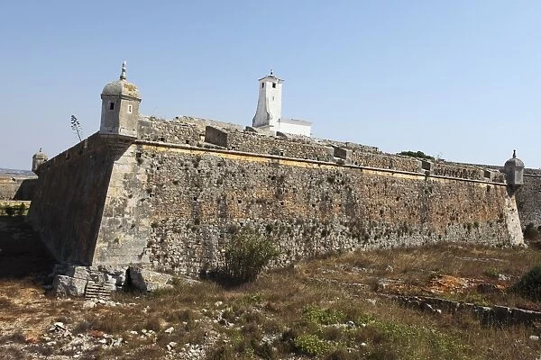 The 16th century Fortaleza de Peniche (Fortress of Peniche), Peniche, Estremadura