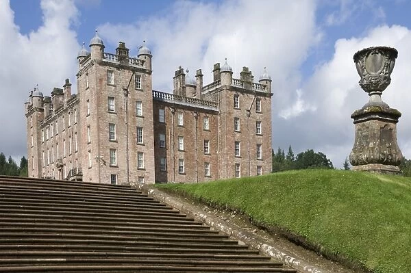 The 17th century Renaissance Palace (The Pink Palace), built by the 1st Duke of Queensberry, Dumfries and Galloway, Scotland, United Kingdom, Europe