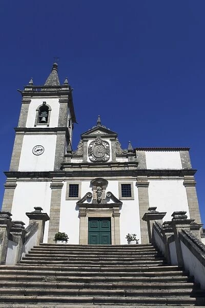 The 18th century Baroque-style Igreja Matriz church, by architect Manuel Pinto Villalobos