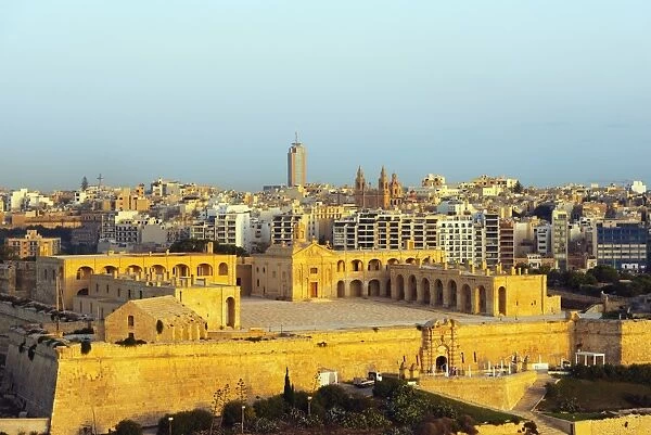 The 18th century Fort Manoel, Manoel Island, Valletta, Malta, Mediterranean, Europe