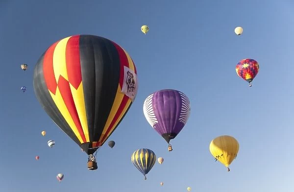 The 2012 Balloon Fiesta, Albuquerque, New Mexico, United States of America, North America