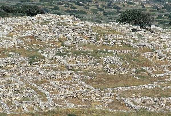 The 3, 500 year old foundation of Gournia