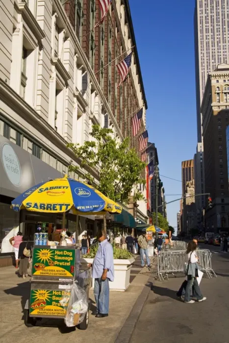 Framed Print : 34th Street in Midtown Manhattan, New York City, New York, United States of America Framed Print : 34th Street in Midtown Manhattan, New York City, New York, United States of America