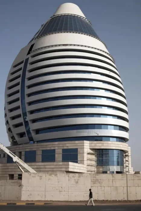 Framed Print : The 5-star Boji Al-Fateh Hotel Framed Print : The 5-star Boji Al-Fateh Hotel