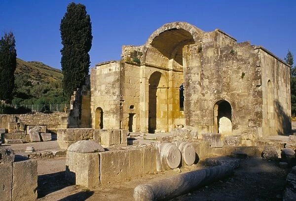 The 6th century Agio Tito Byzantine basilica at Gortyn