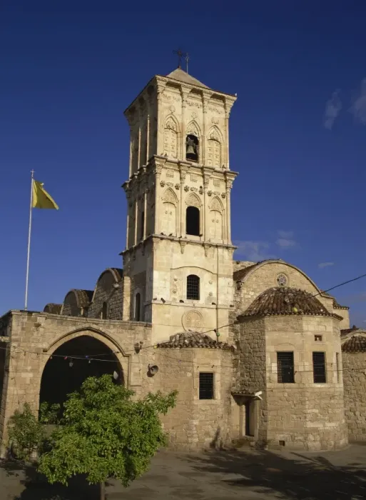 Framed Print : The 9th century church of St. Lazarus, a place of pilgrimage which contains the tomb of Lazarus