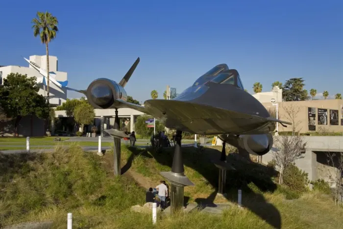 Framed Print : A-12 Blackbird in Exposition Park, Los Angeles, California, United States of America Framed Print : A-12 Blackbird in Exposition Park, Los Angeles, California, United States of America