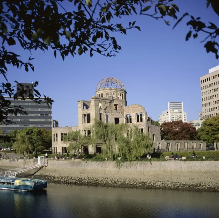 Framed Print : A-Bomb Dome, destroyed at 8 Framed Print : A-Bomb Dome, destroyed at 8