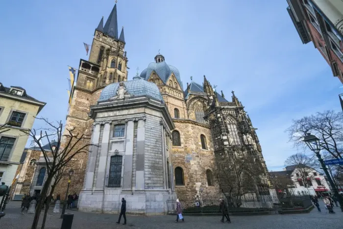 Framed Print : Aachen Cathedral, UNESCO World Heritage Site, Aachen, North Rhine Westphalia, Germany, Europe Framed Print : Aachen Cathedral, UNESCO World Heritage Site, Aachen, North Rhine Westphalia, Germany, Europe