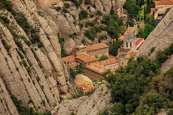 Abadia de Montserrat Monastery, Catalonia, Spain, Europe