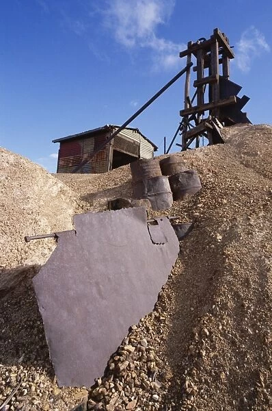 Abandoned gold mine, Kalgoorlie, Western Australia, Australia, Pacific