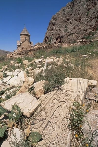 Abandoned graves, Armenia, Central Asia, Asia