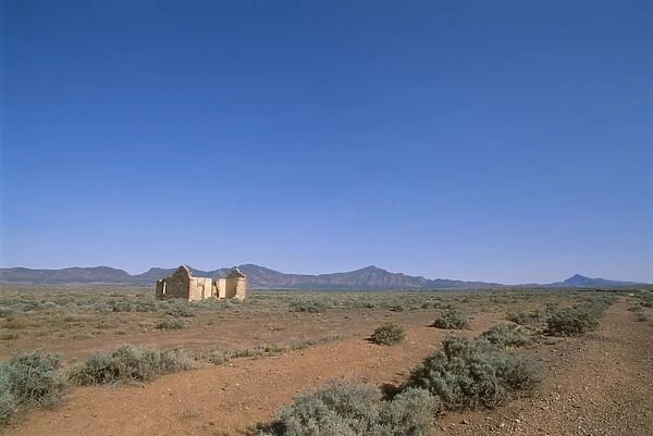 Abandoned settlers hut, Flinders Range, South Australia, Australia, Pacific