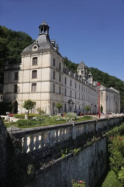 Abbey, Brantome, Dordogne, France, Europe