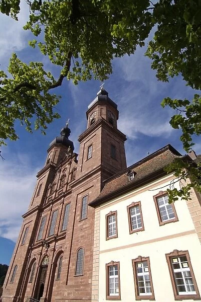 Abbey church of St. Peter, Black Forest, Baden-Wurttemberg, Germany, Europe