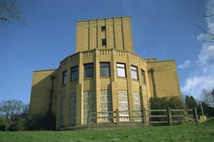 Framed Print : Abbey church at west end of the Benedictine Abbey, Prinknash, Gloucestershire Framed Print : Abbey church at west end of the Benedictine Abbey, Prinknash, Gloucestershire