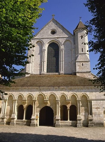 The Abbey of Pontigny, near Chablis, Burgundy, France, Europe