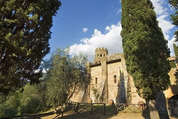Abbey of Saints Severo and Martiryo, La Badia, Orvieto, Umbria, Italy, Europe