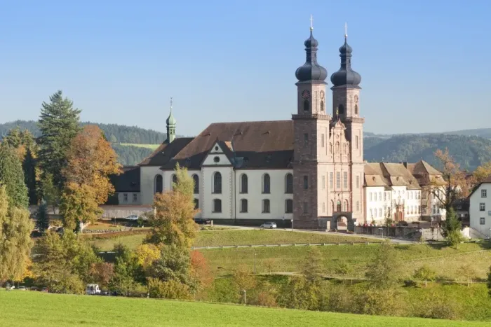 Framed Print : Abbey of St. Peter, Glottertal Valley, Black Forest, Baden Wurttemberg, Germany, Europe Framed Print : Abbey of St. Peter, Glottertal Valley, Black Forest, Baden Wurttemberg, Germany, Europe