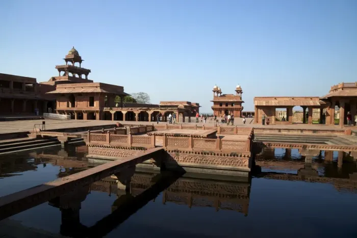 Framed Print : Abdar Khana building and Anoop Talao water basin, Fatehpur Sikri, UNESCO World Heritage SIte, Uttar Pradesh, India, Asia Framed Print : Abdar Khana building and Anoop Talao water basin, Fatehpur Sikri, UNESCO World Heritage SIte, Uttar Pradesh, India, Asia