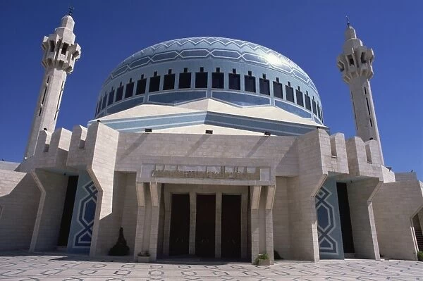 Abdullah Mosque, Amman, Jordan, Middle East
