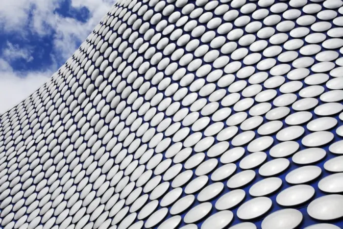 Framed Print : Abstract view of the Selfridges Building at The Bullring, Birmingham, West Midlands, England, United Kingdom, Europe