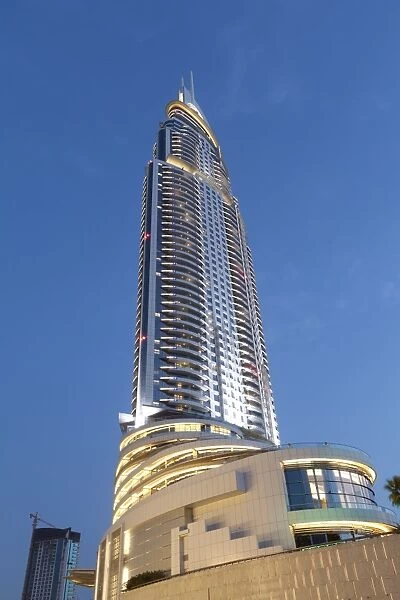 The Address Building also known as the Jukebox, Dubai, United Arab Emirates, Middle East