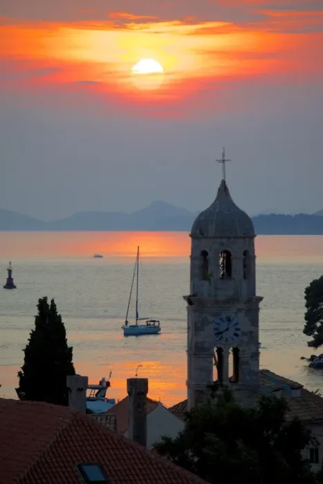 Framed Print : Adriatic sunset, Cavtat, Dubrovnik Riviera, Dalmatian Coast, Dalmatia, Croatia, Europe Framed Print : Adriatic sunset, Cavtat, Dubrovnik Riviera, Dalmatian Coast, Dalmatia, Croatia, Europe