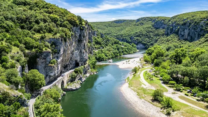 Framed Print : Aerial of the Ardeche Gorge (Gorges de l'Ardeche), Ardeche, Auvergne-Rhone-Alpes, France, Europe Framed Print : Aerial of the Ardeche Gorge (Gorges de l'Ardeche), Ardeche, Auvergne-Rhone-Alpes, France, Europe