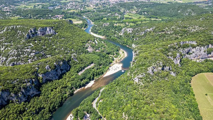 Framed Print : Aerial of the Ardeche Gorge (Gorges de l'Ardeche), Ardeche, Auvergne-Rhone-Alpes, France, Europe Framed Print : Aerial of the Ardeche Gorge (Gorges de l'Ardeche), Ardeche, Auvergne-Rhone-Alpes, France, Europe
