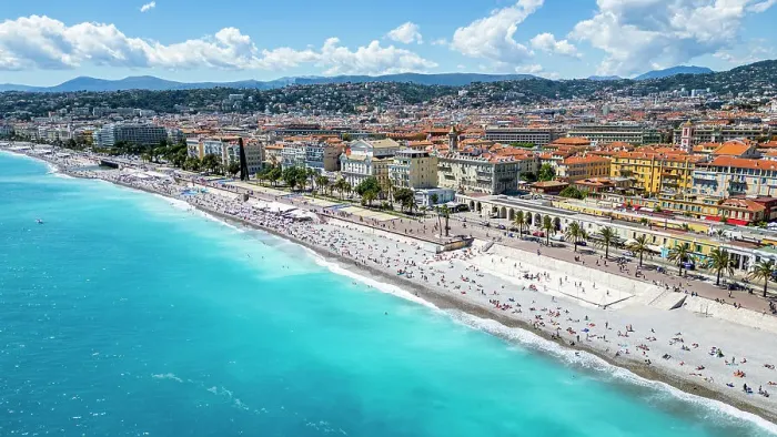 Framed Print : Aerial of the beachfront and the historic city, Nice, UNESCO World Heritage Site, Alpes Maritimes, French Riviera, France, Europe Framed Print : Aerial of the beachfront and the historic city, Nice, UNESCO World Heritage Site, Alpes Maritimes, French Riviera, France, Europe