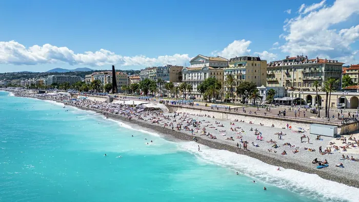 Framed Print : Aerial of the beachfront and the historic city, Nice, UNESCO World Heritage Site, Alpes Maritimes, French Riviera, France, Europe Framed Print : Aerial of the beachfront and the historic city, Nice, UNESCO World Heritage Site, Alpes Maritimes, French Riviera, France, Europe