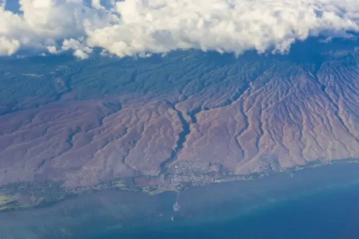 Framed Print : Aerial of Big Island, Hawaii, United States of America, Pacific Framed Print : Aerial of Big Island, Hawaii, United States of America, Pacific