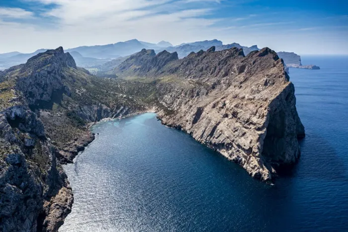 Framed Print : Aerial of the Cap de Formentor, Mallorca, Balearic Islands, Spain, Mediterranean, Europe Framed Print : Aerial of the Cap de Formentor, Mallorca, Balearic Islands, Spain, Mediterranean, Europe