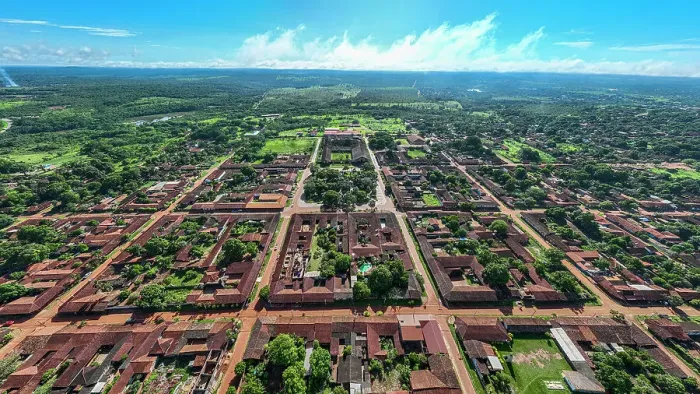 Framed Print : Aerial of the Concepcion Mission, Jesuit Missions of Chiquitos, UNESCO World Heritage Site, Santa Cruz department, Bolivia, South America Framed Print : Aerial of the Concepcion Mission, Jesuit Missions of Chiquitos, UNESCO World Heritage Site, Santa Cruz department, Bolivia, South America