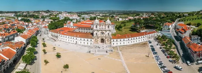 Framed Print : Aerial drone panoramic view of the Alcobaca Monastery (Alcobasa Monastery), UNESCO World Heritage Site, a Catholic monastic complex, Alcobaca, central Portugal, Eurpe Framed Print : Aerial drone panoramic view of the Alcobaca Monastery (Alcobasa Monastery), UNESCO World Heritage Site, a Catholic monastic complex, Alcobaca, central Portugal, Eurpe