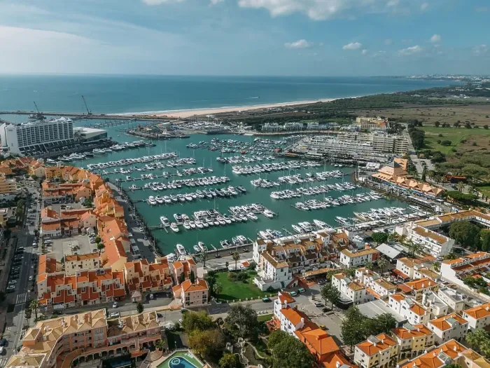 Framed Print : Aerial drone view of Vilamoura Marina in Vilamoura, Algarve, Portugal Framed Print : Aerial drone view of Vilamoura Marina in Vilamoura, Algarve, Portugal