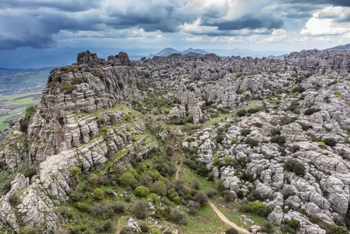 Framed Print : Aerial of El Torcal de Antequera nature reserve, Antequera, Andalucia, Spain, Europe Framed Print : Aerial of El Torcal de Antequera nature reserve, Antequera, Andalucia, Spain, Europe