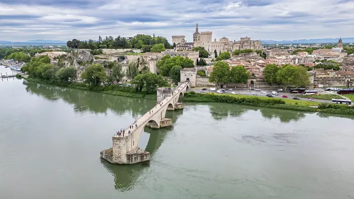 Framed Print : Aerial of the historic Bridge of Saint Benezet (Pont d'Avignon) with the historic city, Avignon, UNESCO World Heritage Site, Vaucluse, Provence-Alpes-Cote d'Azur, France, Europe Framed Print : Aerial of the historic Bridge of Saint Benezet (Pont d'Avignon) with the historic city, Avignon, UNESCO World Heritage Site, Vaucluse, Provence-Alpes-Cote d'Azur, France, Europe